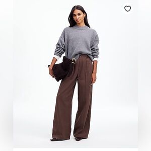 Madewell Harlow wide leg pant in drapey twill Great condition, no wear or tear